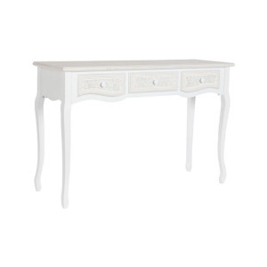 Konsola DKD Home Decor Drewno Biały Drewno MDF (120 x 40 x 78,5 cm)