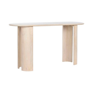 Stolik DKD Home Decor 147 x 45 x 76 cm Biały Drewno mango