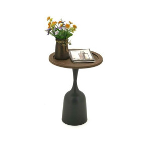 Stolik DKD Home Decor 50 x 50 x 57 cm Metal Drewno