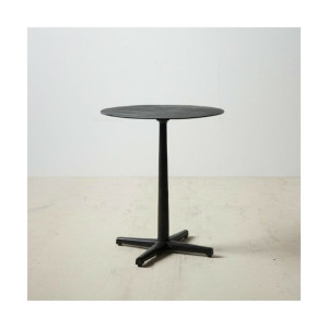 Stolik 56 x 56 x 63 cm Czarny Aluminium
