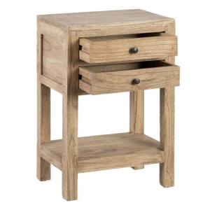 Stolik 45 x 30 x 66 cm Naturalny drewno mindi