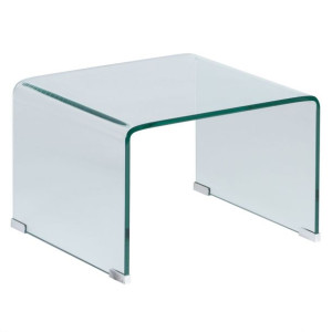 Stolik 50 x 45 x 33 cm Przezroczysty (2 Sztuk)
