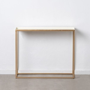 Odbiornik 100 x 30,5 x 83,5 cm Złoty Krem Żelazo