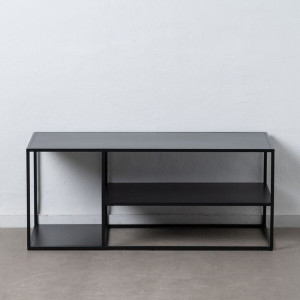 MebleTV 120 x 50 x 50,5 cm Czarny Stal