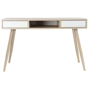 Biurko DKD Home Decor Biały Metal Drewno MDF (120 x 60 x 74.5 cm)