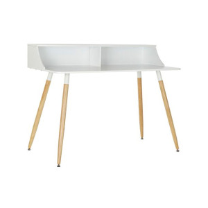 Biurko DKD Home Decor Naturalny MDF Biały (120 x 60 x 92 cm)