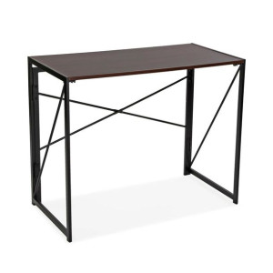 Biurko Versa Brązowy Składany Metal Drewno (45 x 74 x 90 cm)
