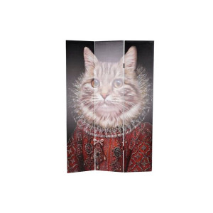 Parawan DKD Home Decor Płótno Sosna (120 x 2,5 x 180 cm)