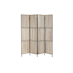 Parawan DKD Home Decor Metal rattan syntetyczny (160 x 1,3 x 180 cm)