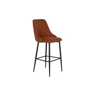 Taboret DKD Home Decor 53 x 57 x 110 cm Metal Poliester Terakota