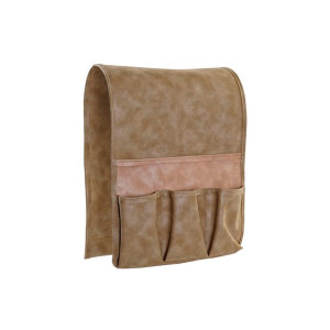 Organizer na Piloty DKD Home Decor Beżowy Brązowy 30 x 0,5 x 90 cm