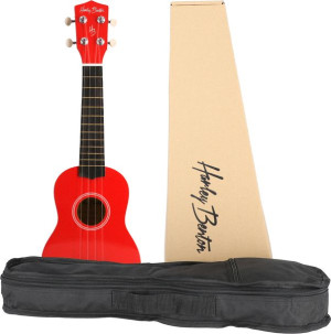 Ukulele sopranowe UK-12 Czerwone z pokrowcem