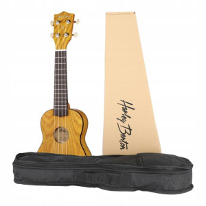 Ukulele sopranowe UK-12 Żółte z pokrowcem drewno