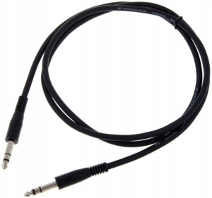 Kabel przewód sygnałowy Jack - Jack 6,3 mm 1,5 m