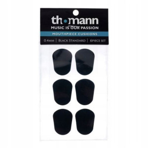 Naklejka na ustnik Thomann 0,4 mm czarna 6 szt.