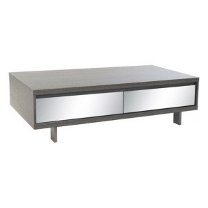 Stolik DKD Home Decor WING Stal Melamina Lustro (140 x 70 x 40 cm)