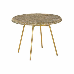 Stolik DKD Home Decor Metal Jasna Miedź (65 x 65 x 59 cm)