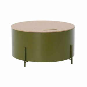 Stolik DKD Home Decor Żelazo Drewno MDF (40 x 40 x 28 cm)