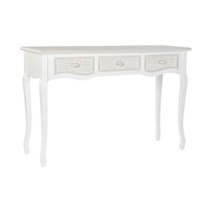 Konsola DKD Home Decor Drewno MDF Biały (120 x 40 x 78,5 cm)