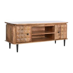 MebleTV DKD Home Decor 140 x 40 x 55 cm Naturalny Metal Drewno mango