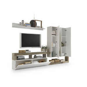 MebleTV DKD Home Decor 277 x 75 x 173 cm Metal Aluminium Biały Drewno MDF