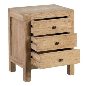 Stolik 43 x 34 x 55 cm Naturalny drewno mindi