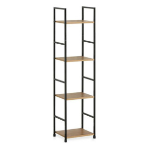 Regał Confortime 4 Półki Metal Drewno