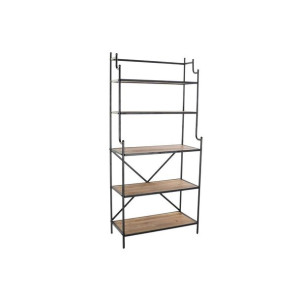 Regał DKD Home Decor Metal Drewno (84 x 41 x 187 cm)