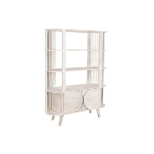 Regał DKD Home Decor Biały Drewno mango (116 x 40 x 160 cm)