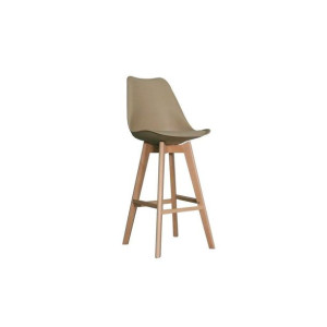 Taboret DKD Home Decor 48,5 x 55 x 109 cm Beżowy Poliuretan Buk