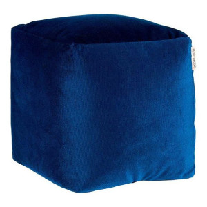 Puff Niebieski Poliester polistyrenu (30 x 30 x 30 cm)