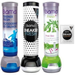 BAMA Dezodorant do obuwia butów mix 3 x 100 ml