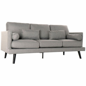 Sofa DKD Home Decor Szary Poliester (195 x 85 x 85 cm)