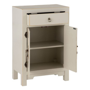 Stolik Nocny NEW ORIENTAL 45 x 26 x 69 cm Taupe DMF