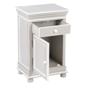 Stolik Nocny JULES 45 x 35 x 72 cm Szary