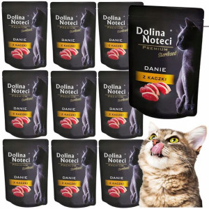 Dolina Noteci Premium Danie Dla Kota Kaczka 10x85g