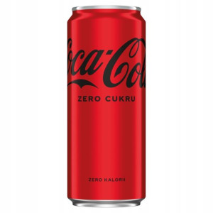 Napój gazowany COCA COLA Zero cukru puszka 0,33 l