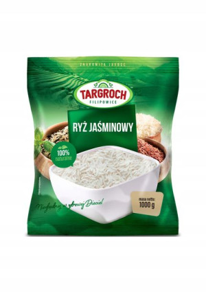 Ryż jaśminowy TARGROCH Długoziarnisty 1 kg