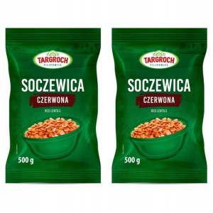 Soczewica czerwona TARGROCH 2x 500 g