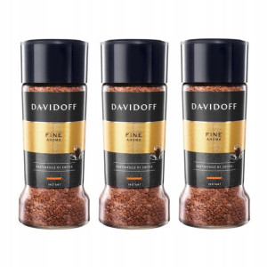 Kawa rozpuszczalna DAVIDOFF Fine Aroma 3x 100 g
