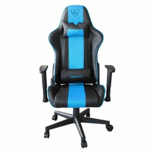 Fotel dla Graczy KEEP OUT XS PRO-RACING Niebieski