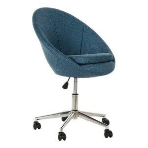 Krzesło DKD Home Decor Metal Poliester (66 x 61 x 89 cm)