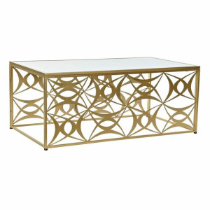 Stolik DKD Home Decor Lustro Metal (110 x 60 x 46 cm)