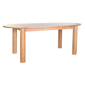 Stoły do Jadalni DKD Home Decor Naturalny Drewno mango 200 x 90 x 76 cm