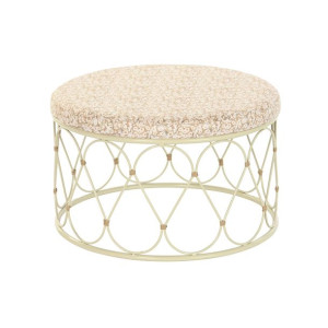 Stolik DKD Home Decor Metal Rattan (48 x 48 x 30 cm)