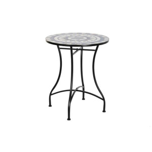 Stolik DKD Home Decor Niebieski Metal Piedra (60 x 60 x 72 cm)