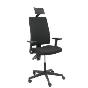 Krzesło Biurowe z Zagłówkiem Lezuza P&C 322NECC Czarny