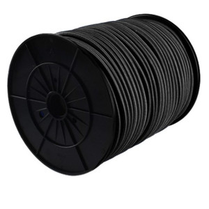 Szpula Ferrestock Czarny Gumowy 10 mm x 100 m