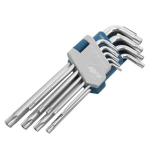 Zestaw Kluczy Torx Ferrestock Zabezpieczenie 9 pcs