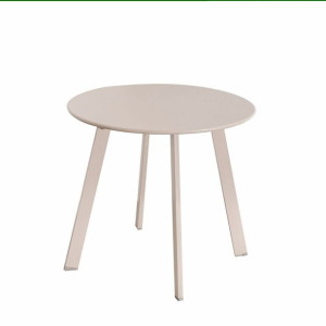 Stolik Marzia 50 x 50 x 44 cm Stal Taupe